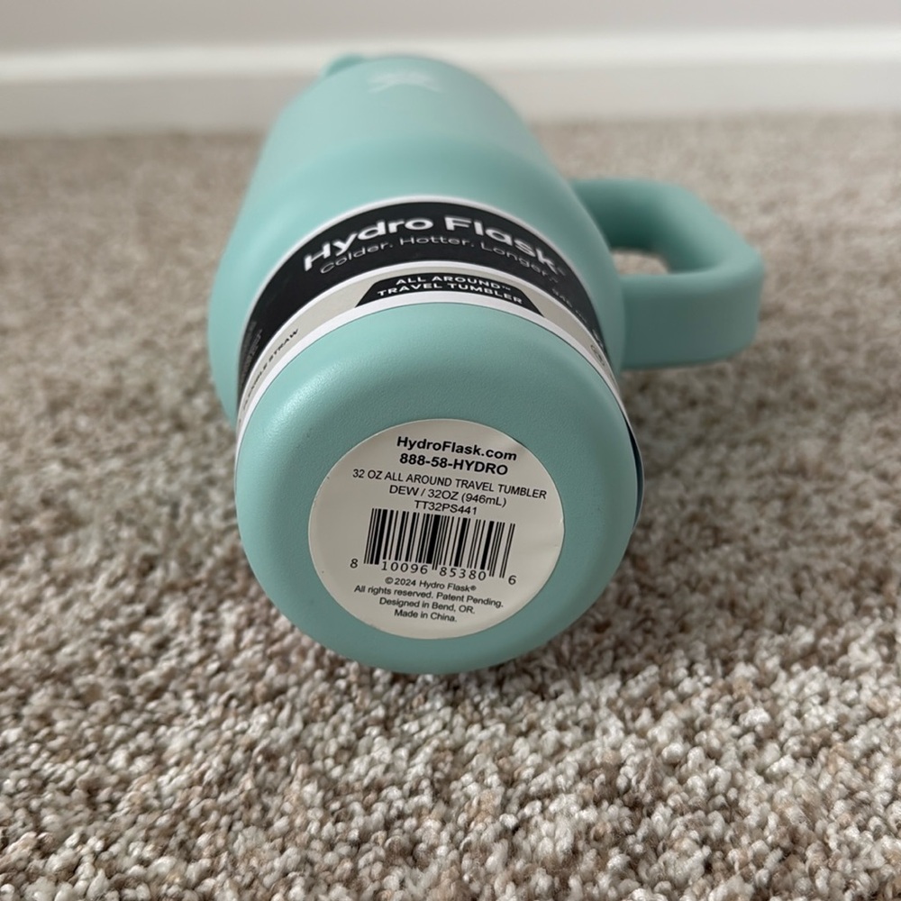 Hydro Flask 32oz All Around Travel Tumbler with Straw dew color - Picture 5 of 5
